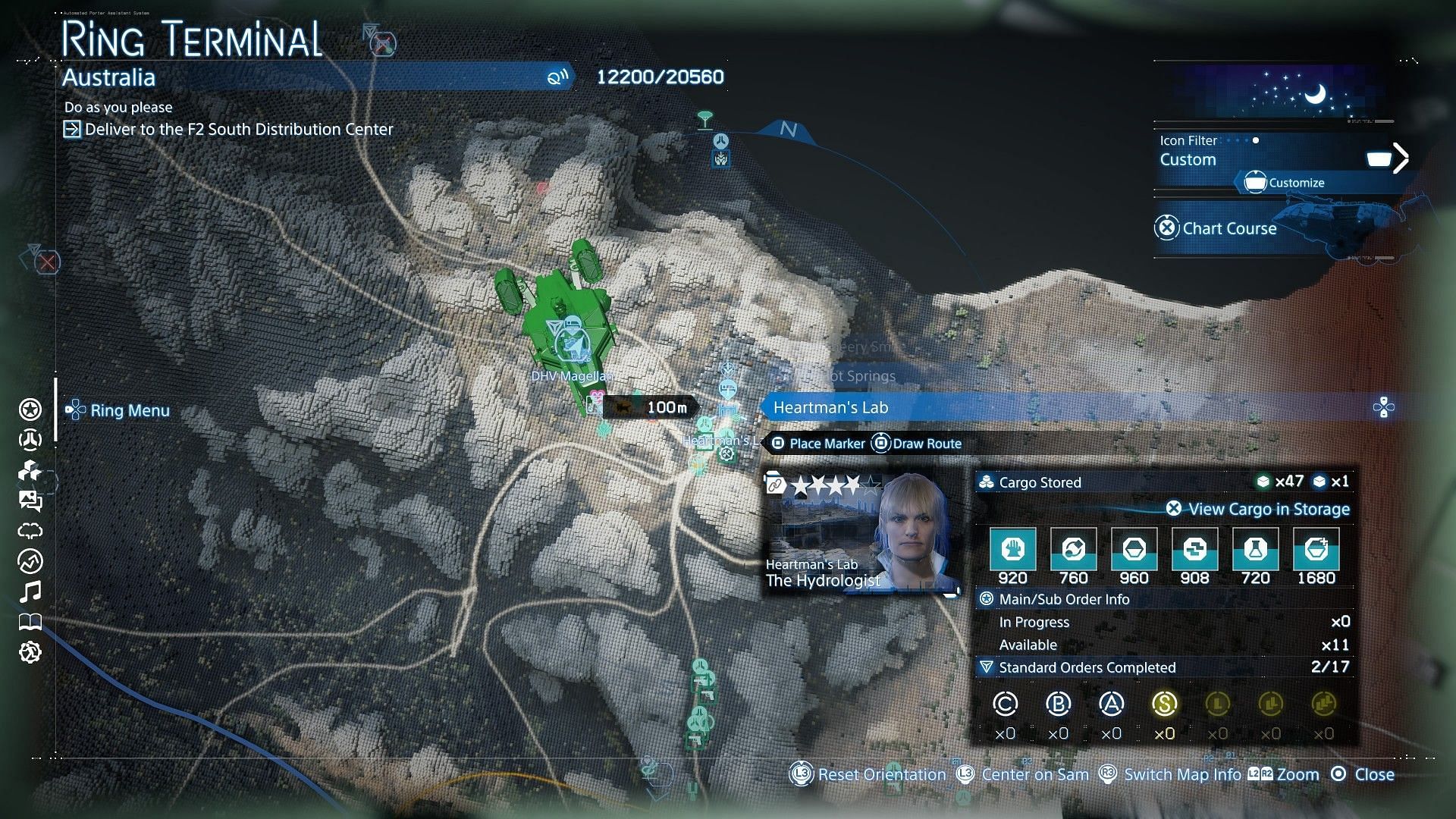 Heartman’s Spring whereabouts (Image via Sportskeeda Gaming || Sony Interactive Entertainment)